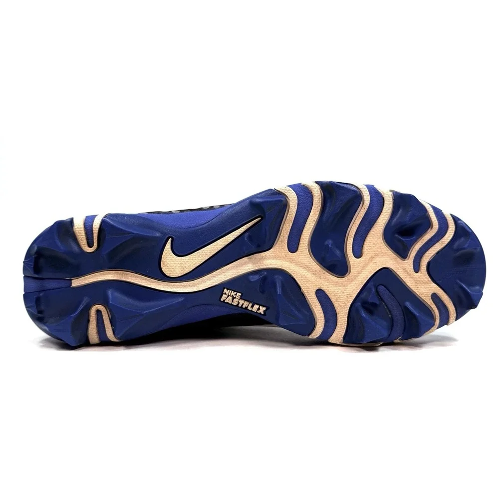 Nike Vapor Ultrafly 2 Keystone Baseball Cleats Mens 8 Black Blue AO7945-008